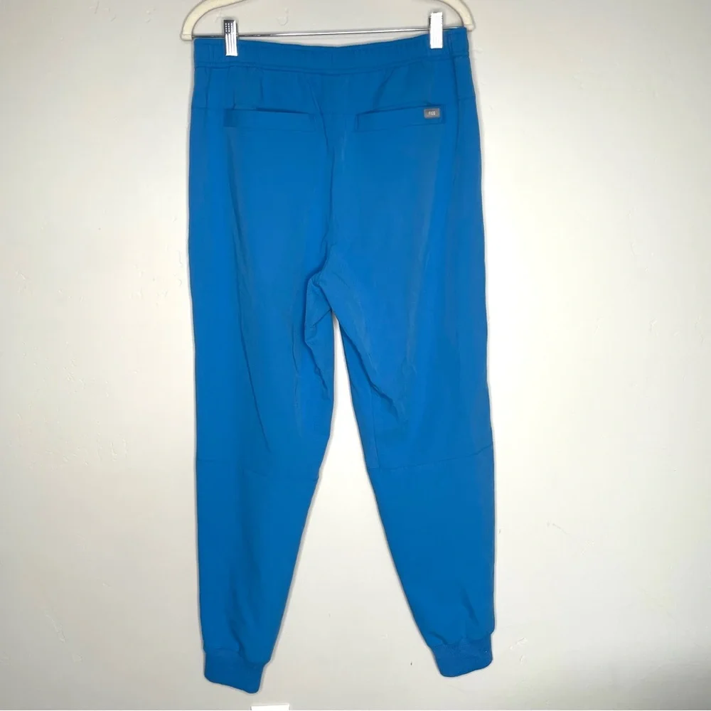 FIGS Tansen Jogger Scrub Pants Large Men’s Blue Gray MXXSW2004 Medical Workwear‎